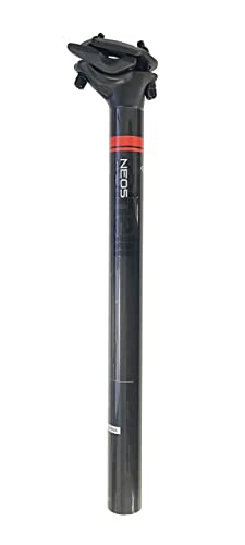 Cinelli Neos Carbon Fahrradsattelstütze, 27,2 cm, Schwarz von Cinelli