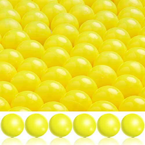 150 Stück 68 Kal Paintballs Solid Balls 68 Breaker Balls Hartes Nylon Paintball für Schießen Training Übung (Gelb) von Civaner