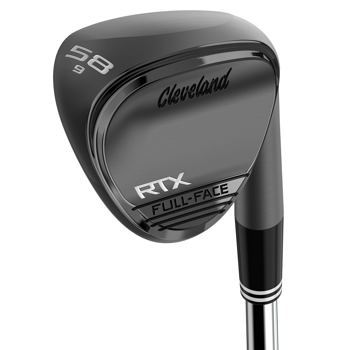 Cleveland RTX Full-Face ZipCore Black Satin Steel Golf Wedge, Mens, Left hand, 64°, Steel | American Golf von Cleveland Golf