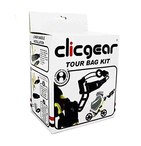 Clicgear 3.5+ Tour Bag Halterungsset, Schwarz von Clicgear