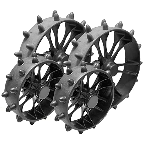 Clicgear Unisex Hedgehog Wheels FÜR Clicgear 8 0 4er-Pack, Schwarz, Einheitsgröße von Clicgear
