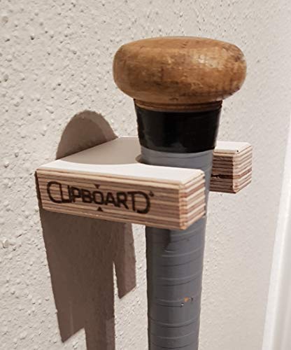 Clipboart ® Halterung für Baseballschläger Wandhalterung Wandhalter Wandmontage von Clipboart