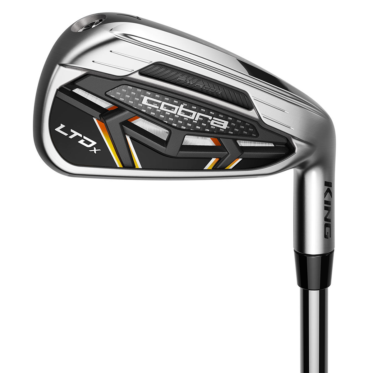 Cobra Golf Black and Silver King LTDx Regular Right Hand Steel 5-sw 7 Golf Irons | American Golf von Cobra Golf