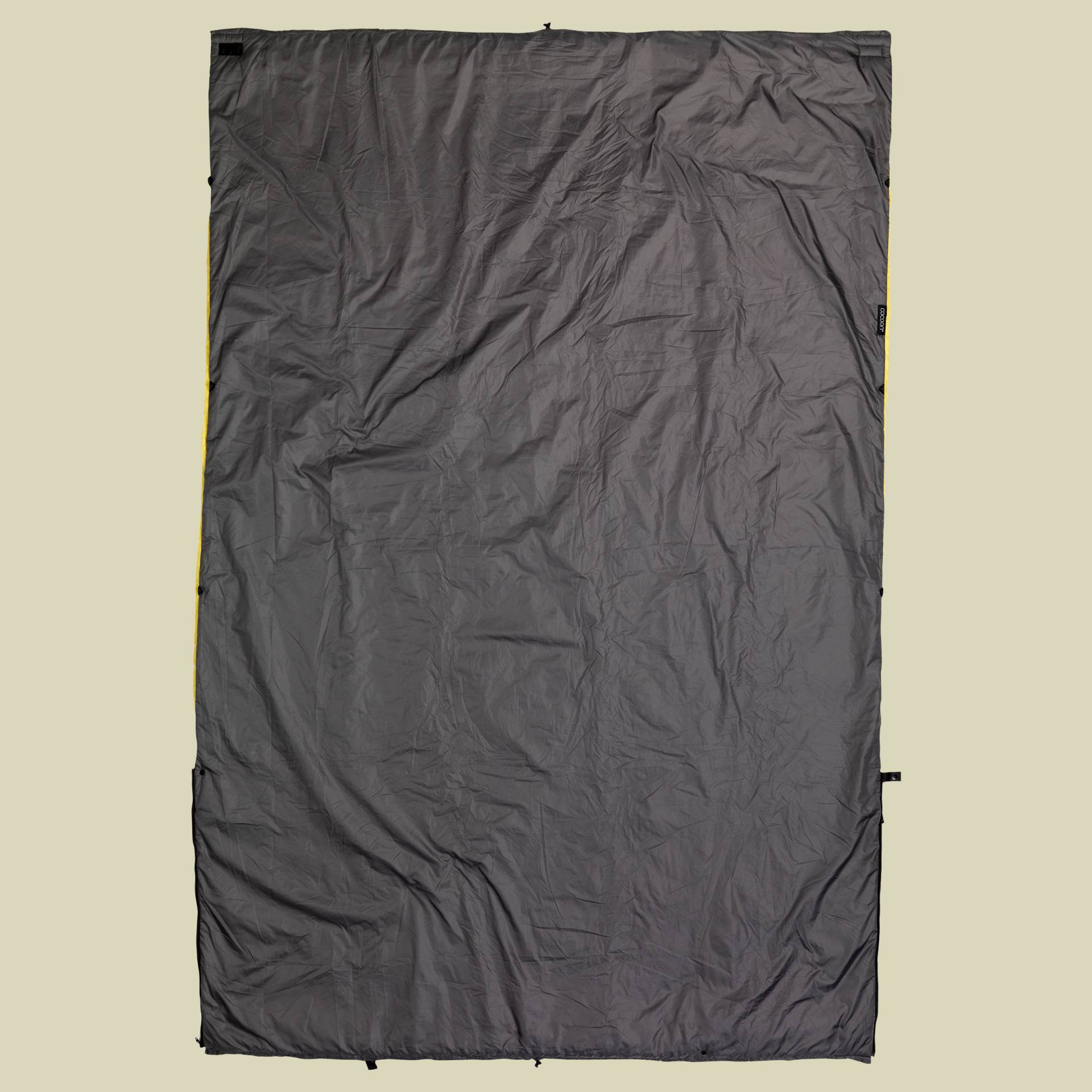 Hammock Top Quilt Maße: 210 x 140 cm Farbe: shale/yellow sheen von Cocoon