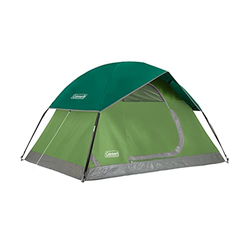 Coleman Unisex-Erwachsene Sundome Campingzelt Zelt, Fichtengrün, 2 Person von Coleman