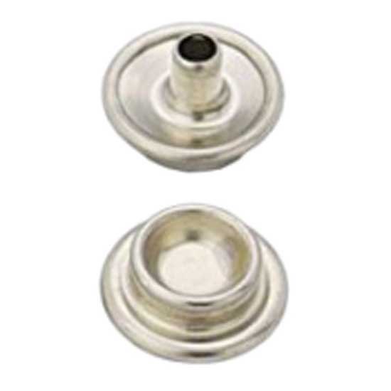 Common Sense Dot Male&female Brooch Rivet 100 Units Silber 4.4 mm von Common Sense Dot