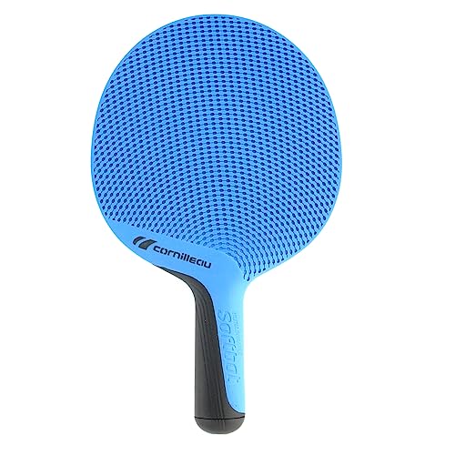 Cornilleau Softbat - Outdoor Tischtennisschläger - Schlag- und wetterfest - Einfach zu Spielen - Blau von Cornilleau
