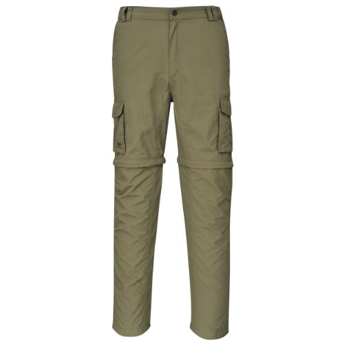 Cox Swain Trekking Hose Wanderhose Range Men Quick Dry - Anti Moskito - UV Schutz, Colour: Olive, Size: L von Cox Swain