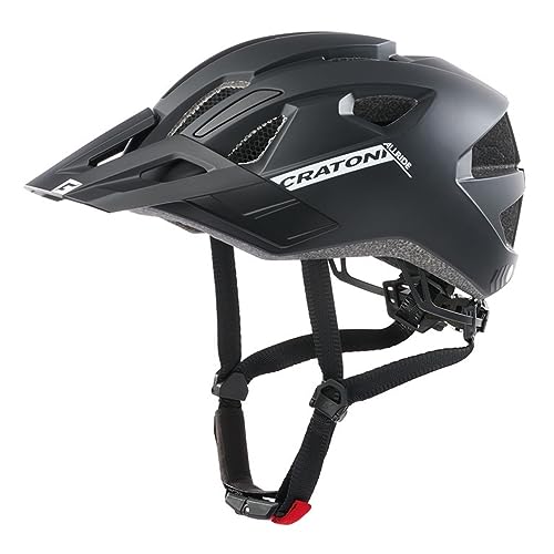 Cratoni Unisex – Erwachsene AllRide Helme, Schwarz Matt, XL von Cratoni