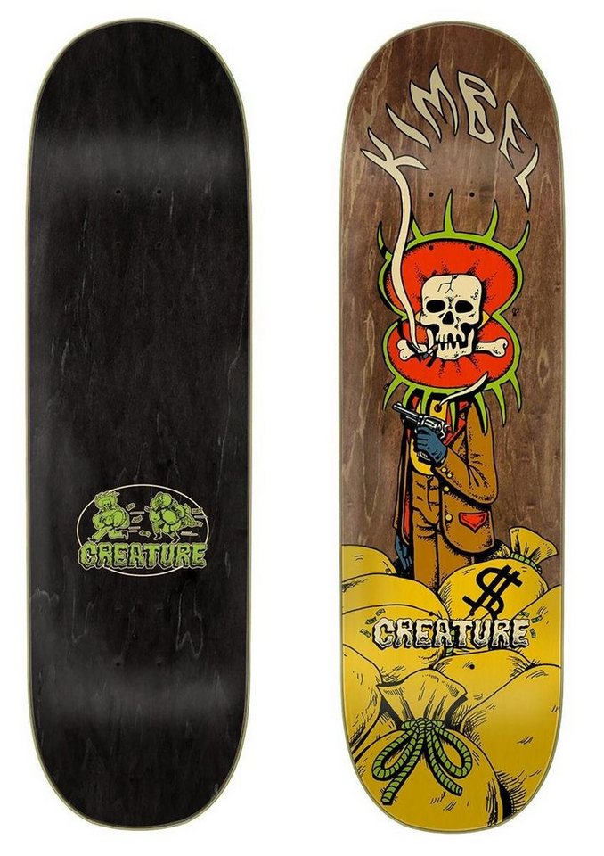 Creature Skateboard Creature Skateboard-Deck Kimbel Heist 9'' x 33'' Braun von Creature
