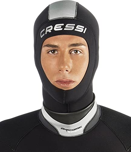 Cressi Hood Man - Neopren 5mm Kopfhaube Herren - Ausgezeichnette Passform, L (5-6-7) von Cressi