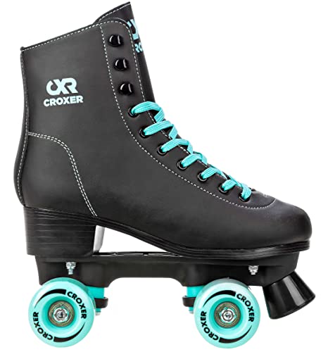Croxer Rollschuhe Roller Skates Alessa (Black/Mint, 42(27,5cm)) von Croxer