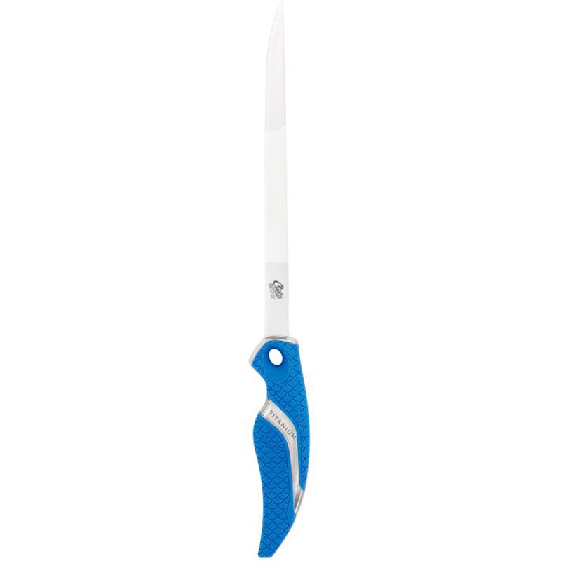 Cuda Titanium Nitride Bonded Flex Fillet Knife Blau,Grau 21.5 cm von Cuda