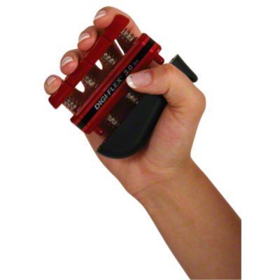 Handtrainer "Digiflex" (Rot - 1,4 kg/Finger, Rot - 1,4 kg/Finger) von DIGIFLEX