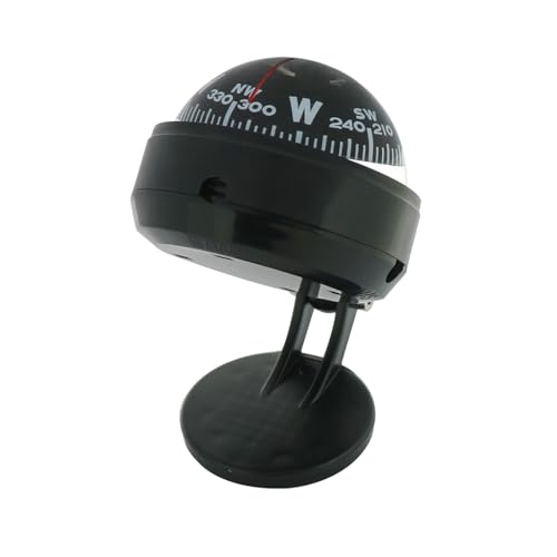 DMAIS Auto-Armaturenbrett-Kompass, 3,15 x 2,4 x 2,09 Zoll Auto-Armaturenbrett-Ornament, zuverlässige Orientierungs-Autorichtungskompass, Selbstklebender Auto-Navigationskompass für die Richtung von von DMAIS