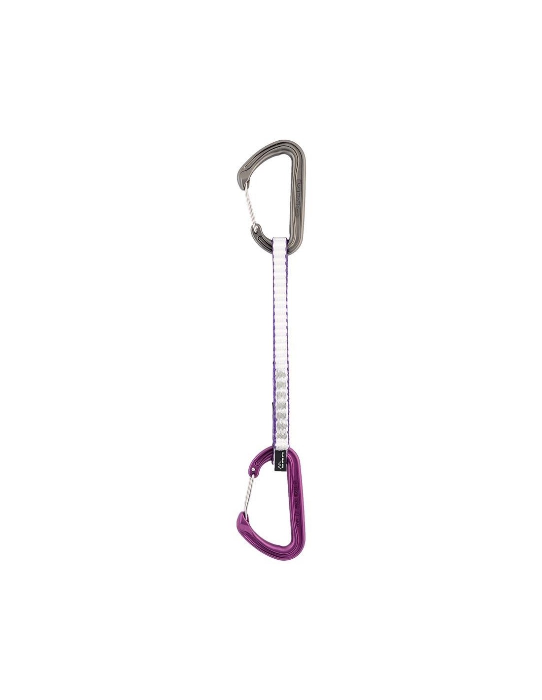 DMM Expresse Chimera 18cm, Purple Schlingenmaterial - Dyneema (PE), Expressschlingenlänge - 180 mm, Schnapper Art - Drahtbügel -  Drahtbügel, von DMM Climbing