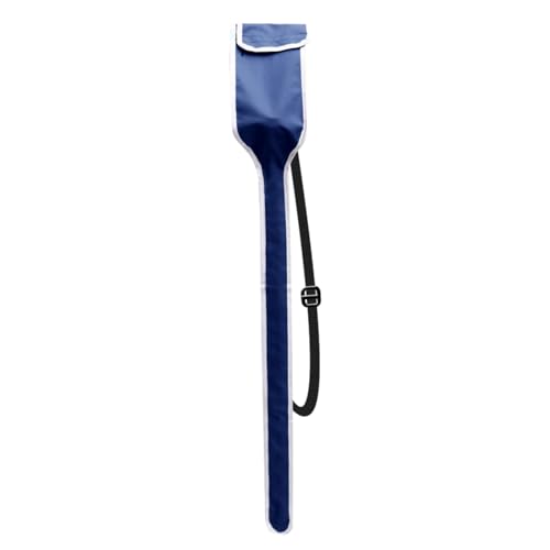 Fechtschwerttasche, Verdickte Fechtschlingen-Umhängetasche für Foliensäbel und Degen, Fecht-Aufbewahrungstasche (Color : Dark Blue, Size : 114cm) von DNCG