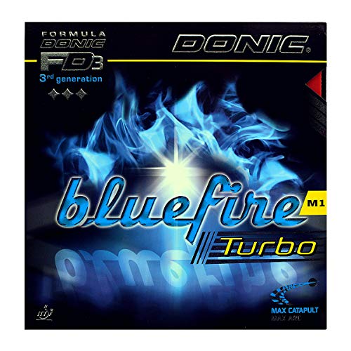 DONIC Belag Bluefire M1 Turbo Rot max. von DONIC