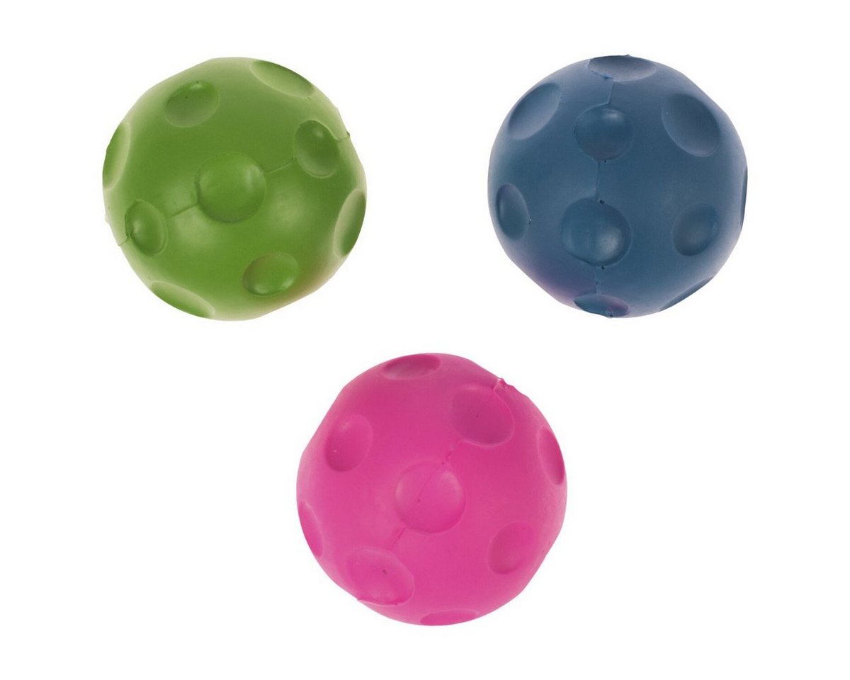 DUVO+ Spielknochen Hundespielzeug Bouncy Ball mix Naturgummi von DUVO+
