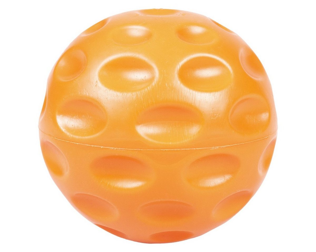 DUVO+ Spielknochen Hundespielzeug Giggle Ball orange von DUVO+