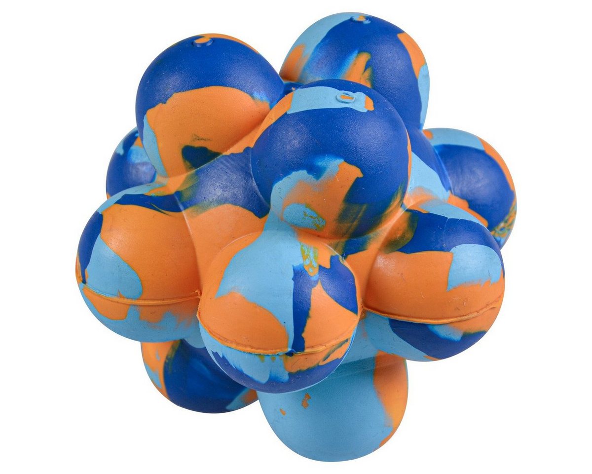 DUVO+ Spielknochen Hundespielzeug Gummi Blasenball Smash, Größe: M / Maße: 8,7 x 8,7 x 8,7 cm von DUVO+