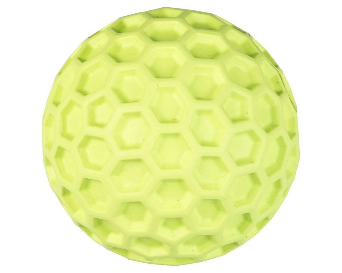 DUVO+ Tier-Intelligenzspielzeug Hundespielzeug Snackspender Hexagon, Gummi grün von DUVO+