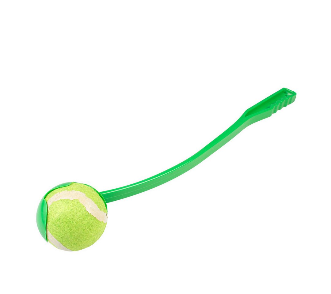 DUVO+ Tierball Duvoplus Tennisballwerfer - grün Länge: 40 cm von DUVO+