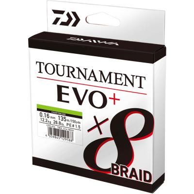 Daiwa Tournament x8 Br. EVO+ 0.12mm 135m CH von Daiwa
