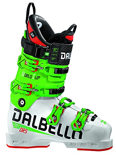 Dalbello Unisex – Erwachsene DRS WC S Uni Skischuhe, White/Race Green, 24.5 von Dalbello