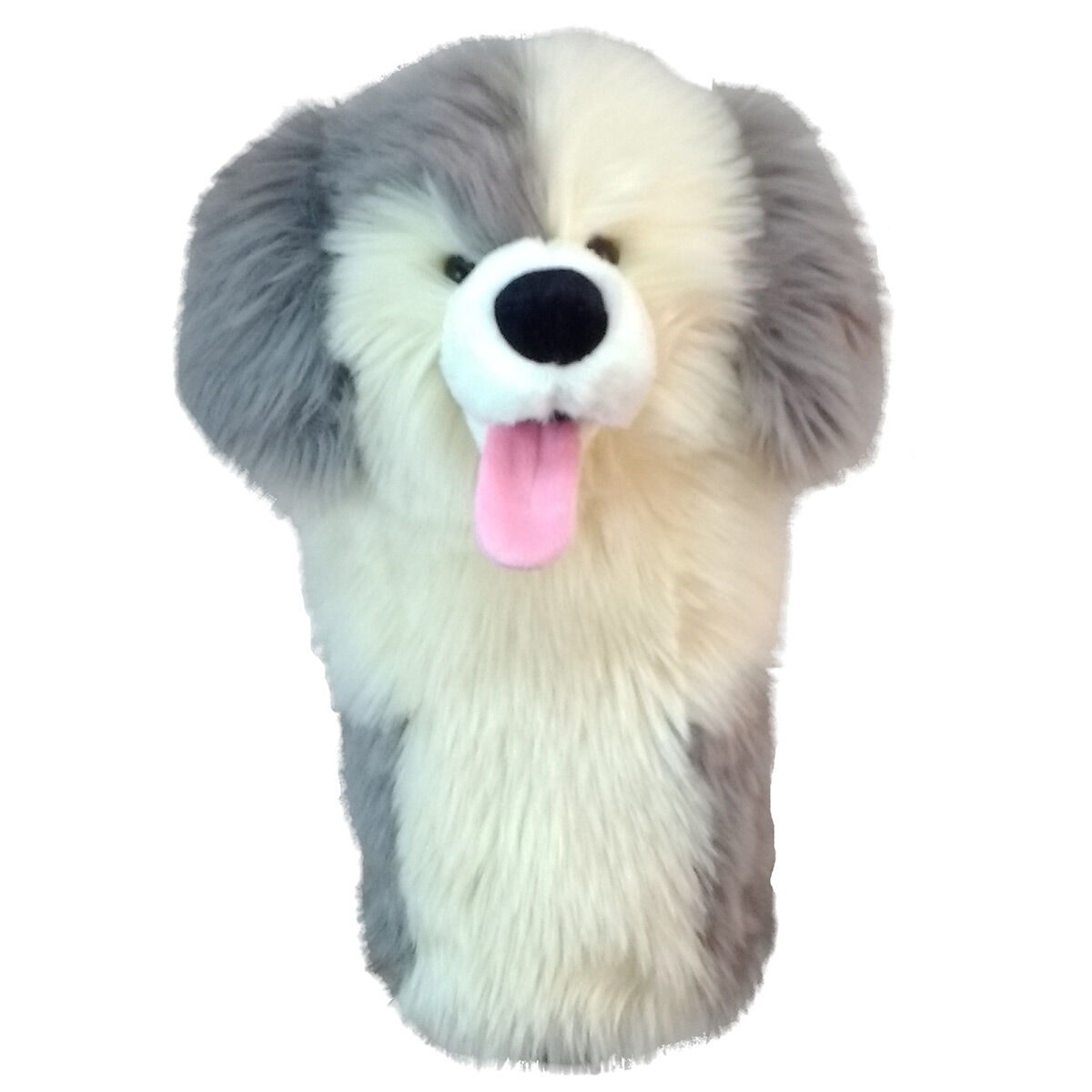 Daphne's Headcovers Mens White And Grey Rescue Dog Golf Head Cover, Size: One Size | American Golf von Daphne's Headcovers