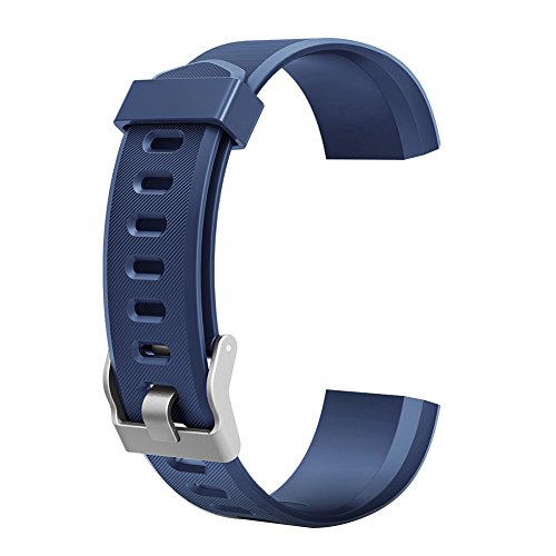 Demiawaking Armband Ersatz Zubehör für ID115Plus HR Smart Watch (Blau) von Demiawaking