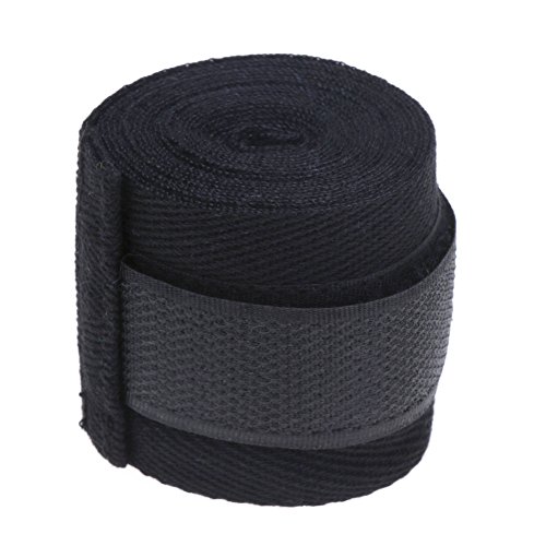 Demiawaking Sport Strap Boxbandage Muay MMA Taekwondo Hand Handschuh Wrap (schwarz) von Demiawaking