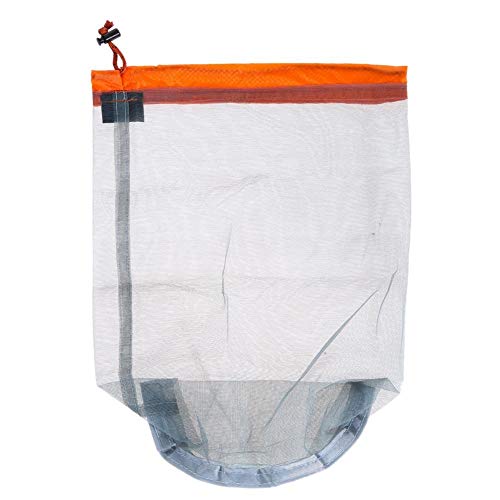 Demiawaking Tavel (Camping Sport Ultralight Mesh Stuff Sack Drawstring Storage Bag von Demiawaking