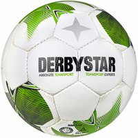 DERBYSTAR ATS TT Fußball handgenäht und strapazierfähig mit FIFA-Basic Zertifikat weiß 5 von Derbystar