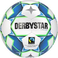 DERBYSTAR Gamma Light 350g Leicht-Fußball weiß/blau/grün 4 von Derbystar