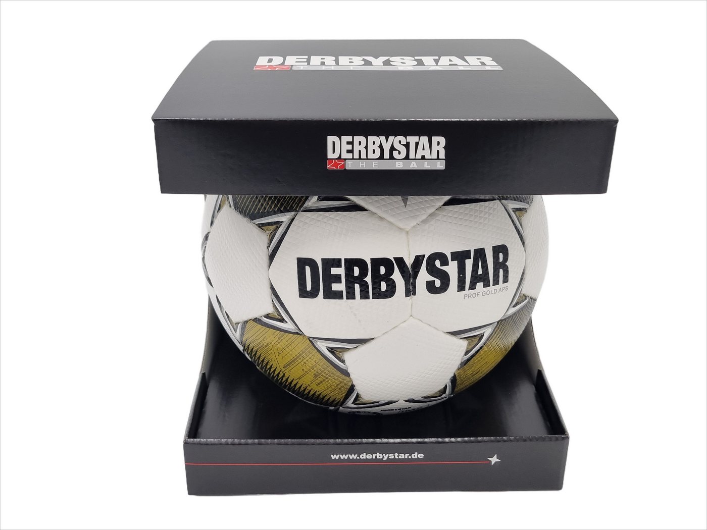 Derbystar Fußball Pro Gold APS in Geschenbox von Derbystar