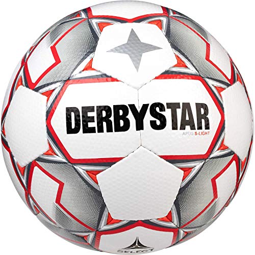 DERBYSTAR Unisex Jugend Apus S-Light Trainingsball, Weiss, 4 von Derbystar