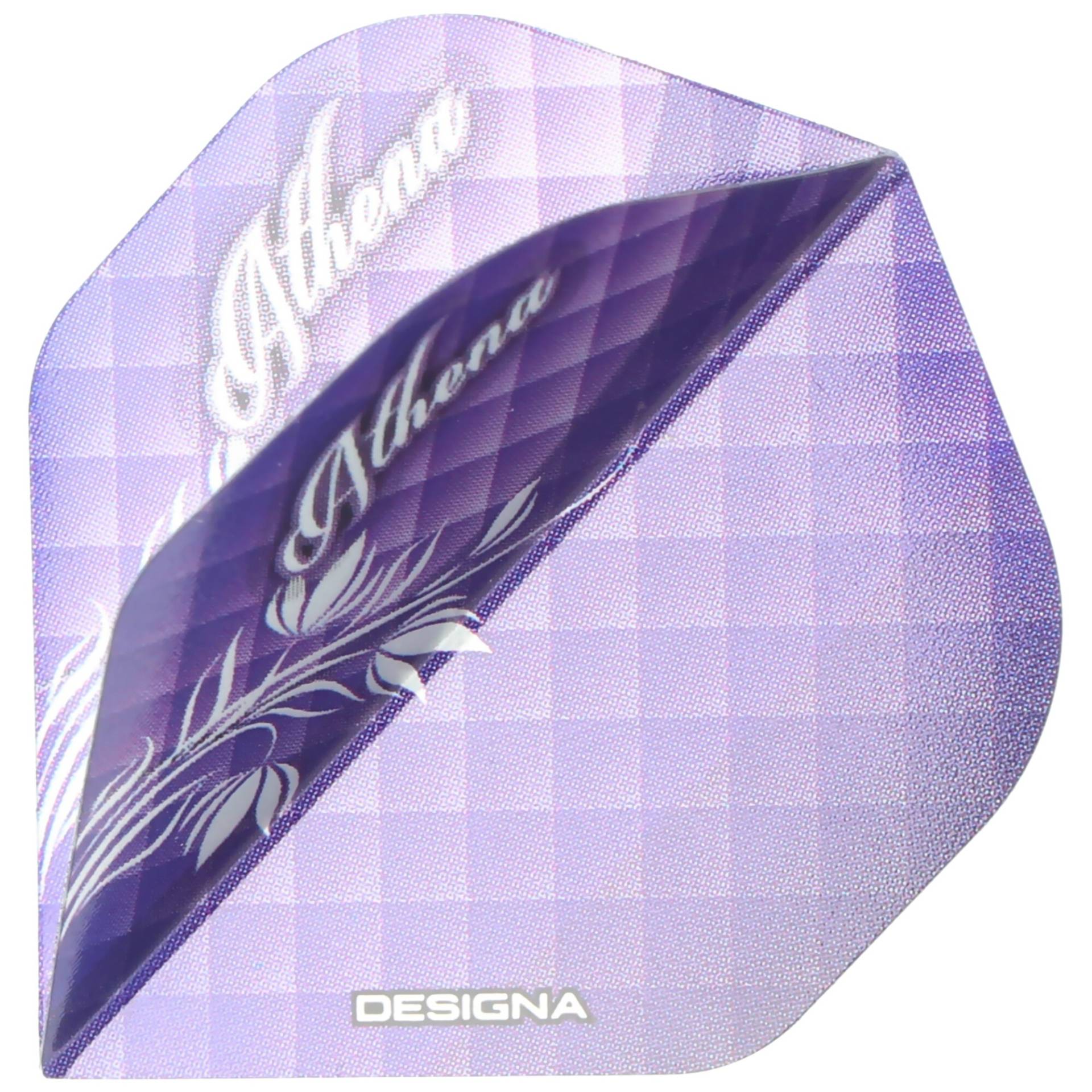 Athena Dartflight, No2, Std., lila purple, 3 Stück von Designa