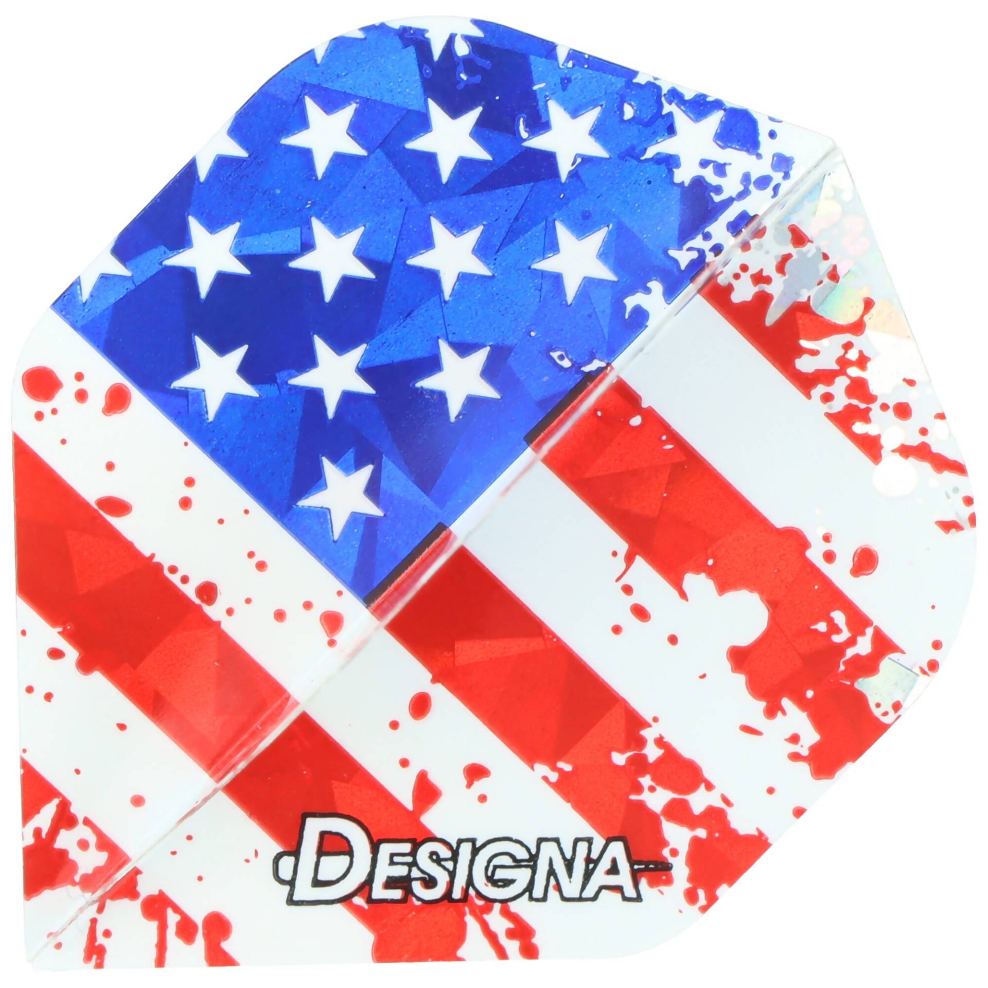 Dart Flight Amerika mit Länderfahne USA von Designa