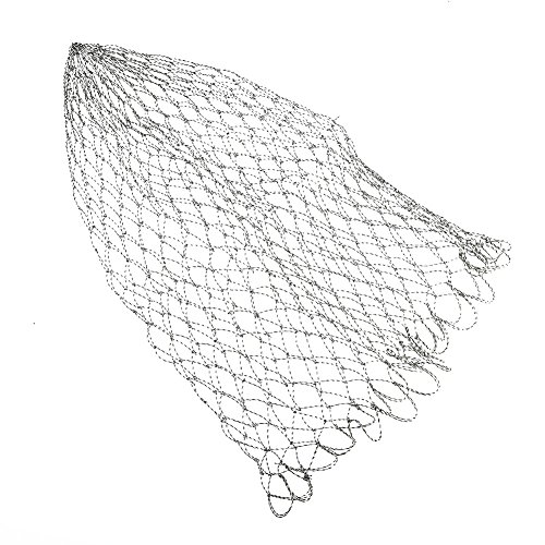 Dioche Starkes und langlebiges Fischernetz aus Polyethylenfasern, zweilagig gewebt,korrosionsbeständig und stark,Ersatzkiernetz für das Fliegenfischen(60 cm) von Dioche