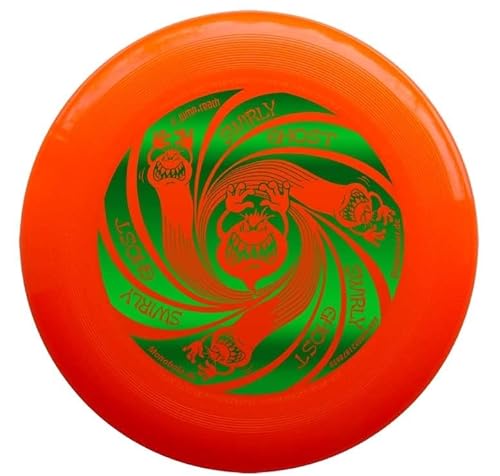 Discraft Ultimate Frisbee Ultra Star Orange Swirling Ghost 175g (Orange Grün) von Discraft