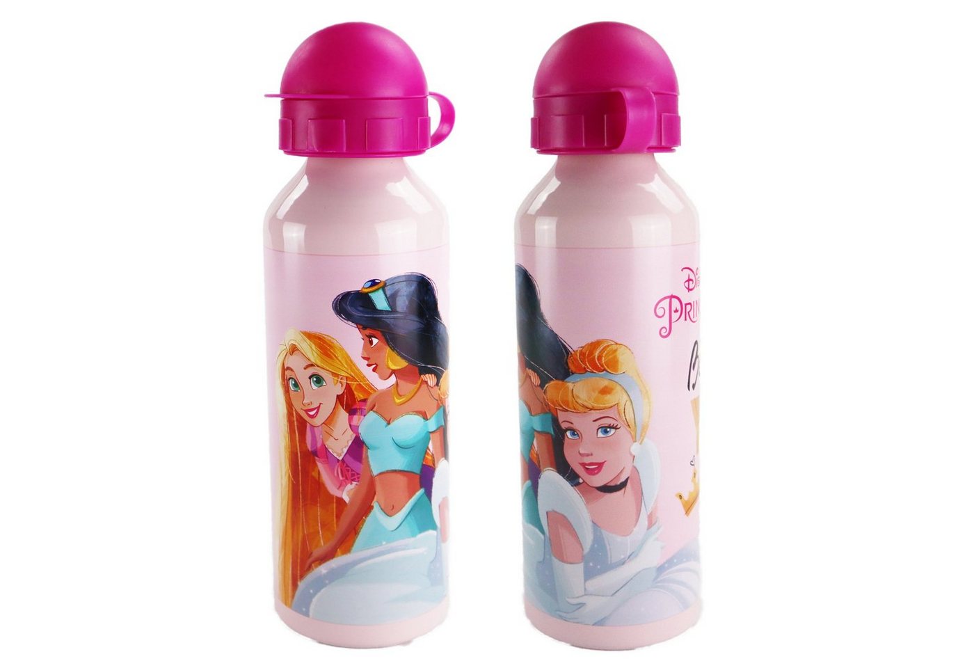 Disney Trinkflasche Disney Prinzessinnen Alu Sportflasche Wasserflasche Flasche 520 ml von Disney