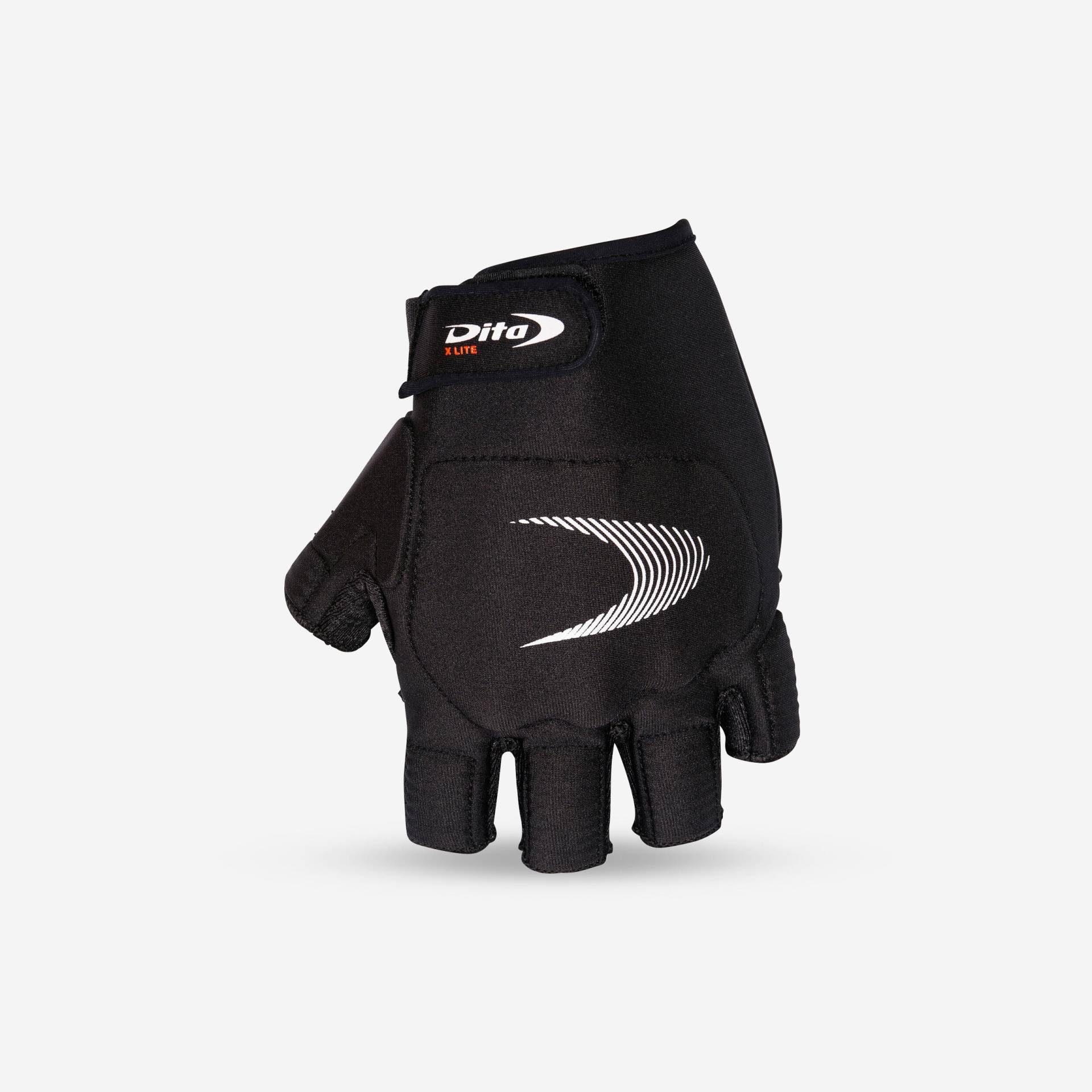 Handschuh Hockey Jugendliche/Erwachsene 3/4-Finger mittlere Intensität - Xlite schwarz/weiss von Dita