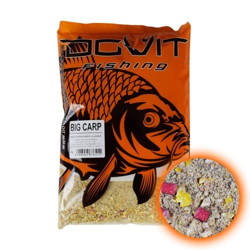 Dovit 1 kg Carp Series Feeder Grundfutter Für Methode Match Feeder (Secret Carp) von Dovit