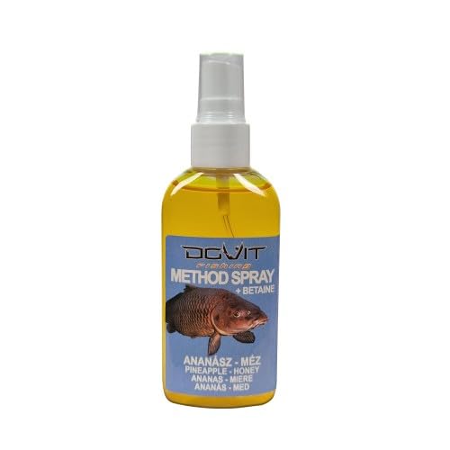 Dovit METHODE Spray+Betaine Attraktoren 75ml Karpfen Aroma Liquid Lockstoff (Ananas - Honig) von Dovit