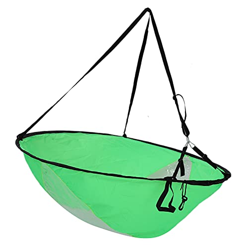 Drfeify Kajak-Windsegel, Downwind-Windpaddel, Popup-Faltbrett, Windsegel für Schlauchboote, Kajaks, Kanus (Green) von Drfeify