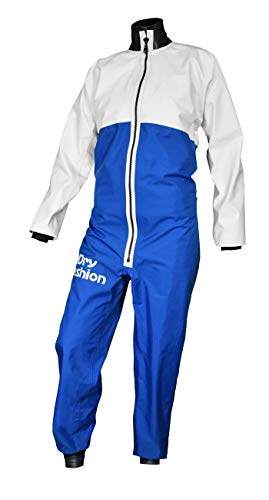 Dry Fashion Unisex Trockenanzug SUP-Advance Segelanzug wasserdicht, Farbe:weiß/blau, Größe:M von Dry Fashion