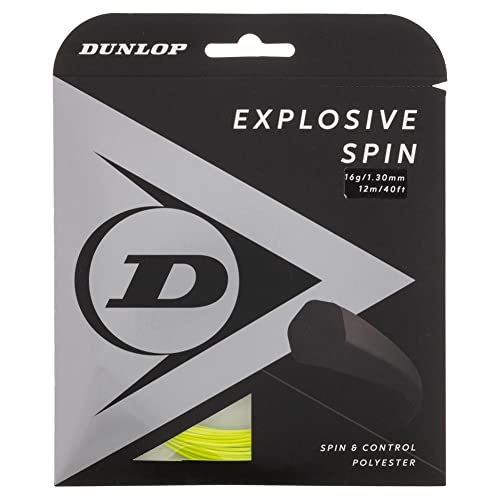 Dunlop Sports Dunlop Dunlop Unisex – Erwachsene Explosive Tennissaiten, Mehrfarbig, One Size von Dunlop Sports