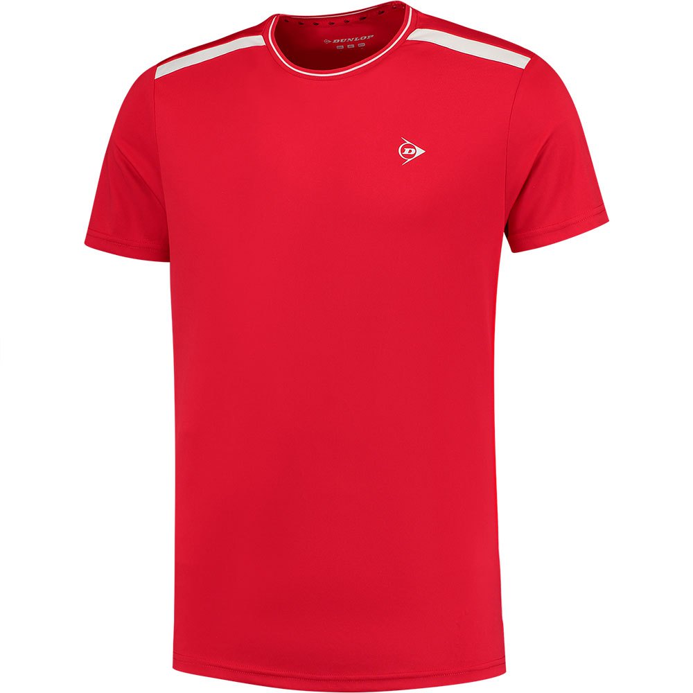 Dunlop Club Short Sleeve T-shirt Rot M Mann von Dunlop