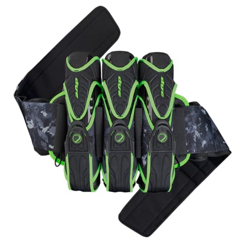 Dye Assault Pack Pro Harness (Black/Lime, 3+4) von Dye